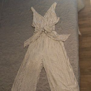 American Eagle pantsuit with wrap bodice